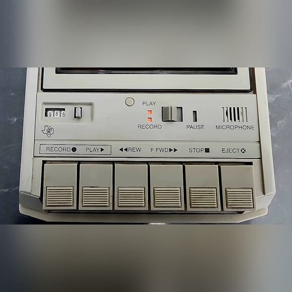 Original owner VintageTexas instruments program recorder. Working. EXTRA MANUALS - Picture 5 of 16